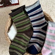 Stripe Crew Socks
