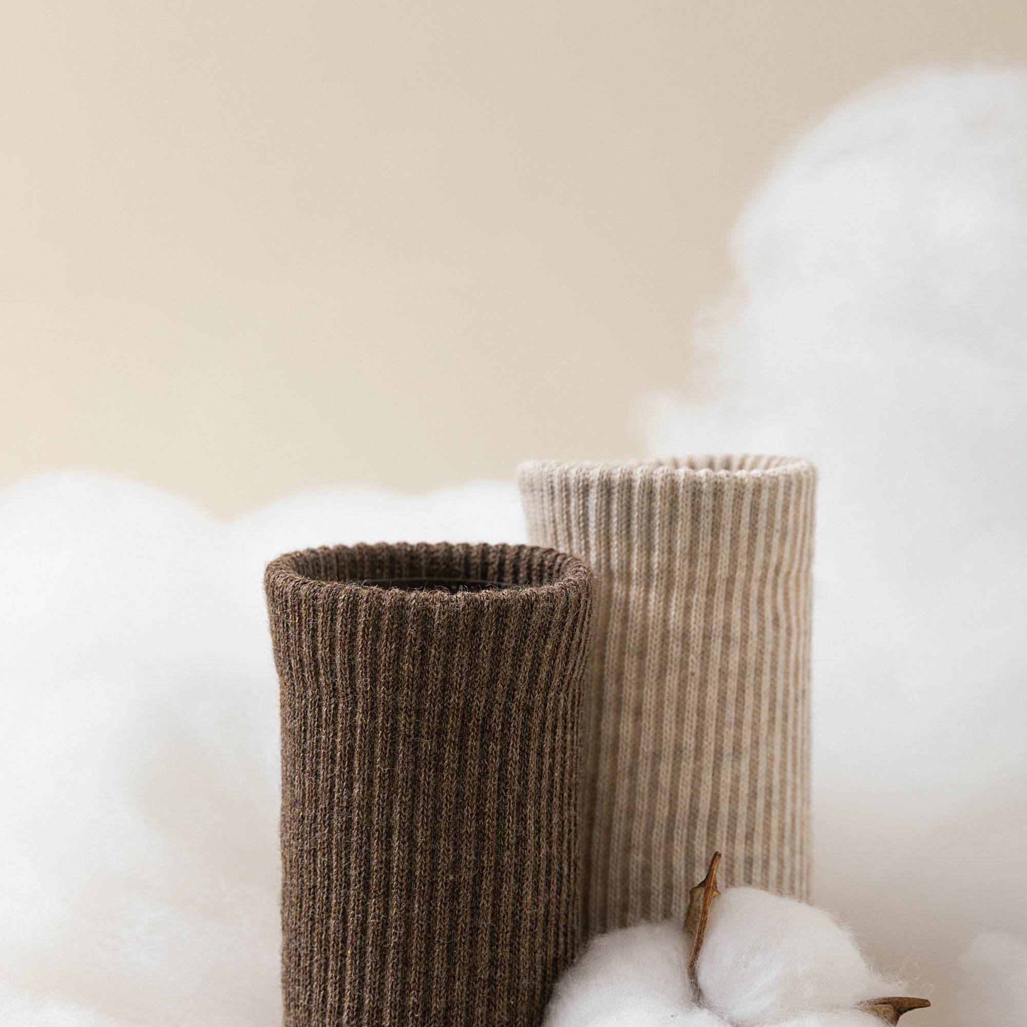 Women's Classic Cotton Ribbed Socks - 5 pairs