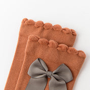 Baby’s Grosgrain Bow Knee-High Socks 3-Pack