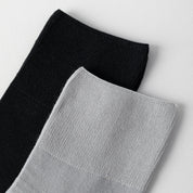 Men's 99% Supima® Cotton Silk-Touch Quarter Socks - product photo showing soft cotton comfort