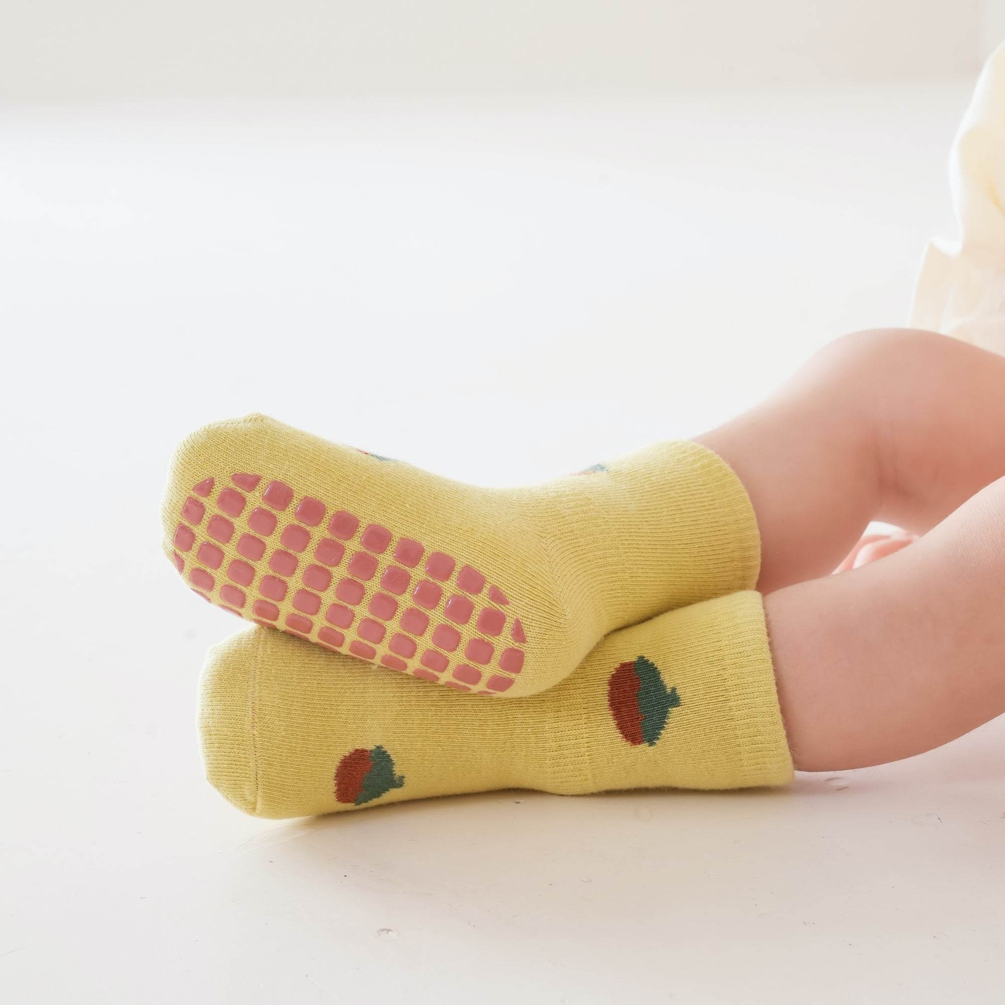 Babies Little Critter Grip Socks-4 Pack - Weavasocks