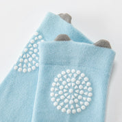 Baby’s Anti-Slip Knee Pad Crawling Socks 3-Pack