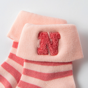 Baby’s Little Varsity' Letter N Cotton 3-Pack