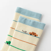Baby’s Transportation & Construction Winter Terry Socks 3-Pack