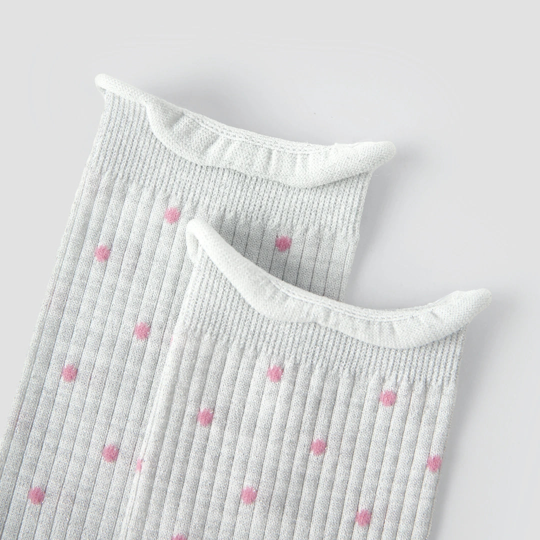 Women's Lurex Shimmer Mesh Crew Socks (3-Pack) - sock set showing breathable mesh comfort