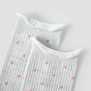 Women's Lurex Shimmer Mesh Crew Socks (3-Pack) - sock set showing breathable mesh comfort
