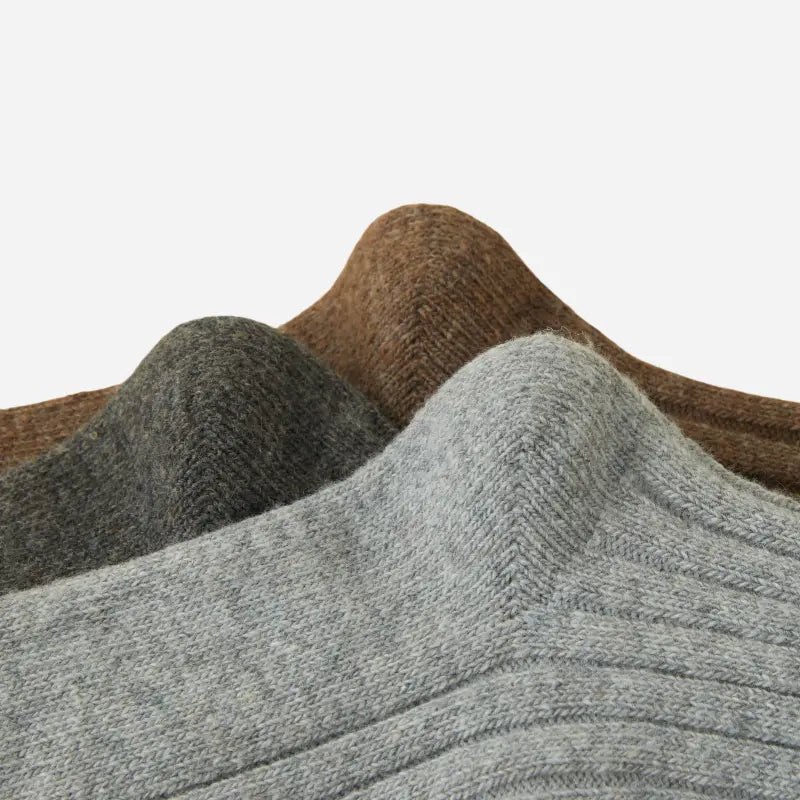 Men's Classic Chunky Rib Wool Socks