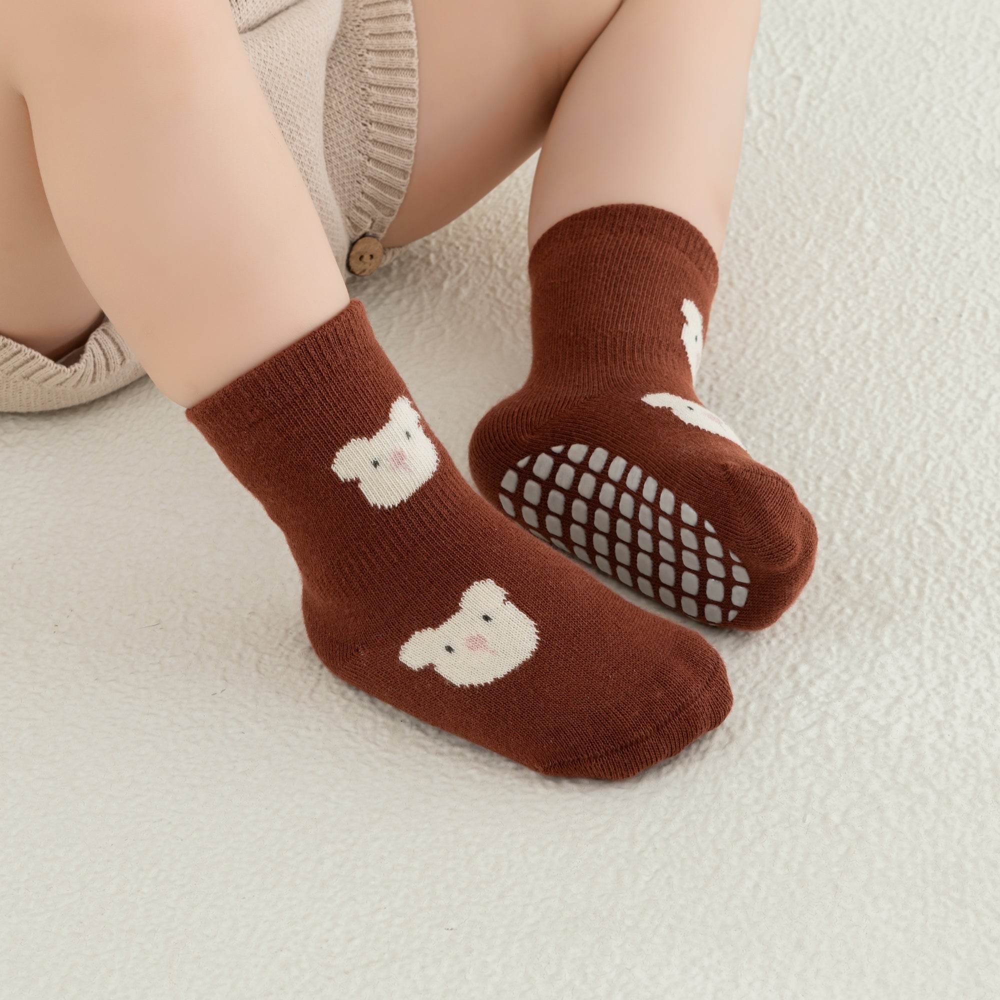Babies Little Dreamers Grip Socks-4 Pack - Weavasocks