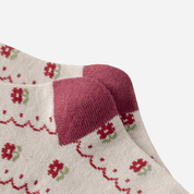 Kid's Girls' Bunny & Floral Crew Socks - 5 Pairs - Weavasocks