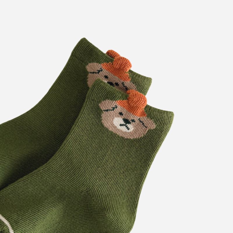 Babies Apple Orchard Socks-3 Pairs