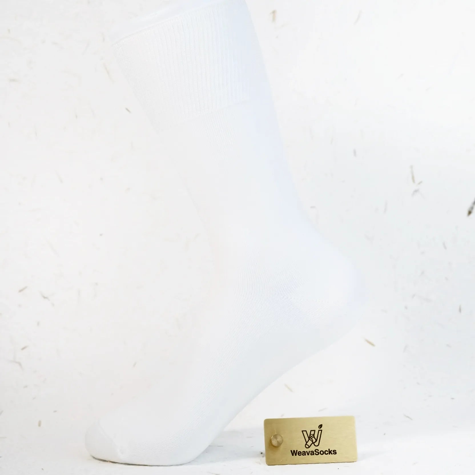 Women's 98% Cotton 7" Non-Binding Crew Socks