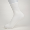 Women's 98% Cotton Relaxed-Fit Heather Crew Socks - product photo showing soft cotton-rich comfort