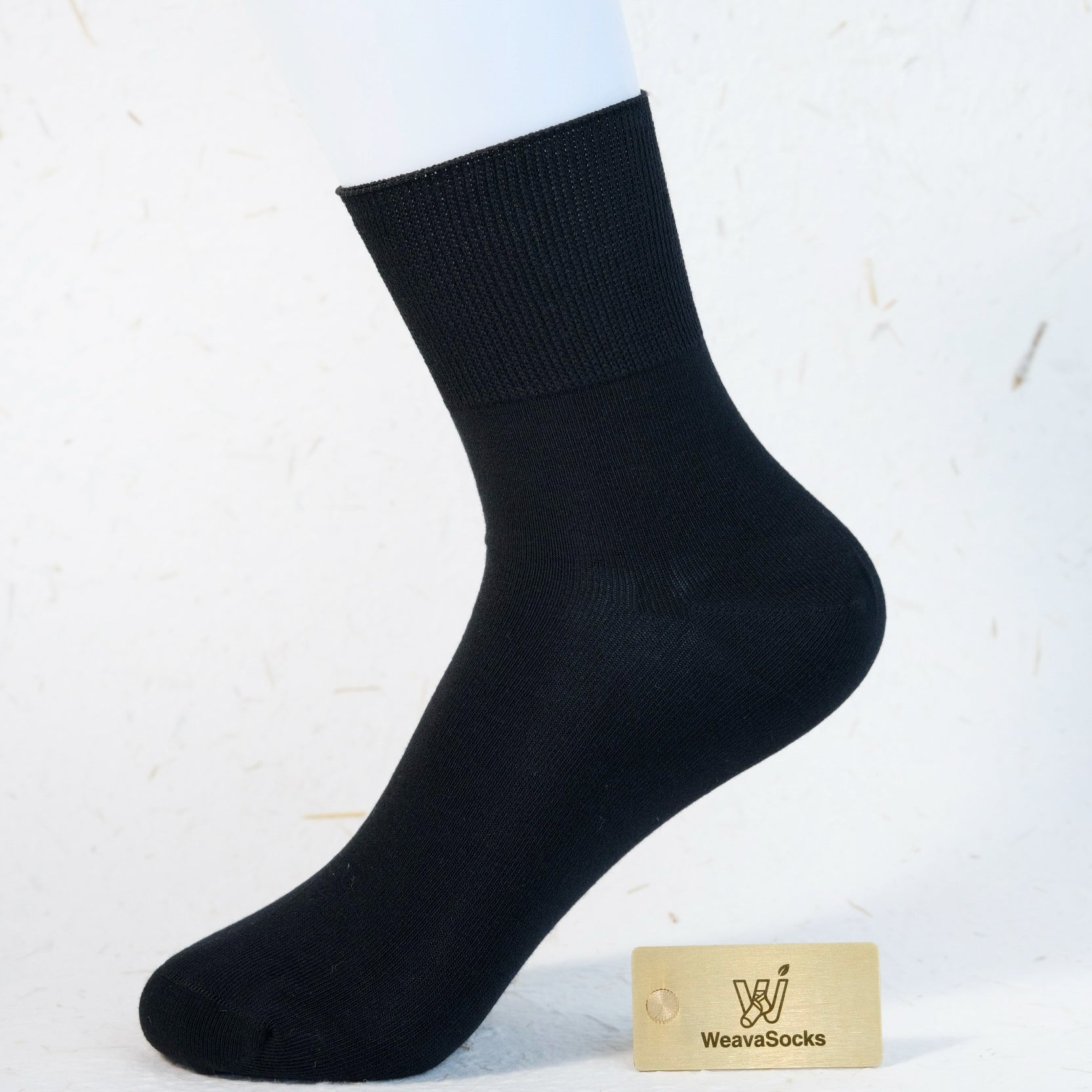 Women's 98% Cotton Non-Binding Quarter Socks