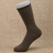 Women's 98% Cotton Rolled-Top Crew Socks