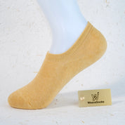 Women's 95% Cotton Ultra-Soft Heathered No-Show Socks