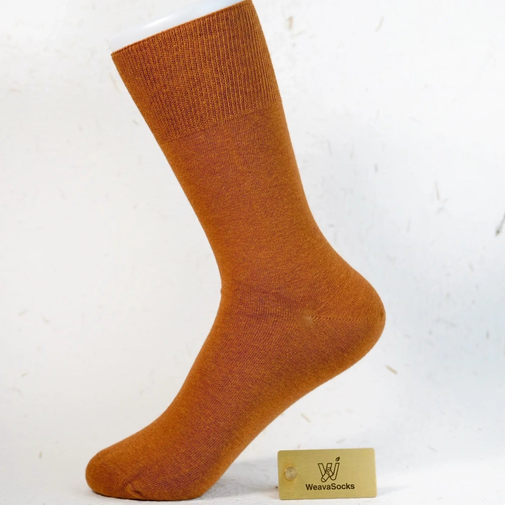 Women's 98% Cotton 7" Non-Binding Crew Socks