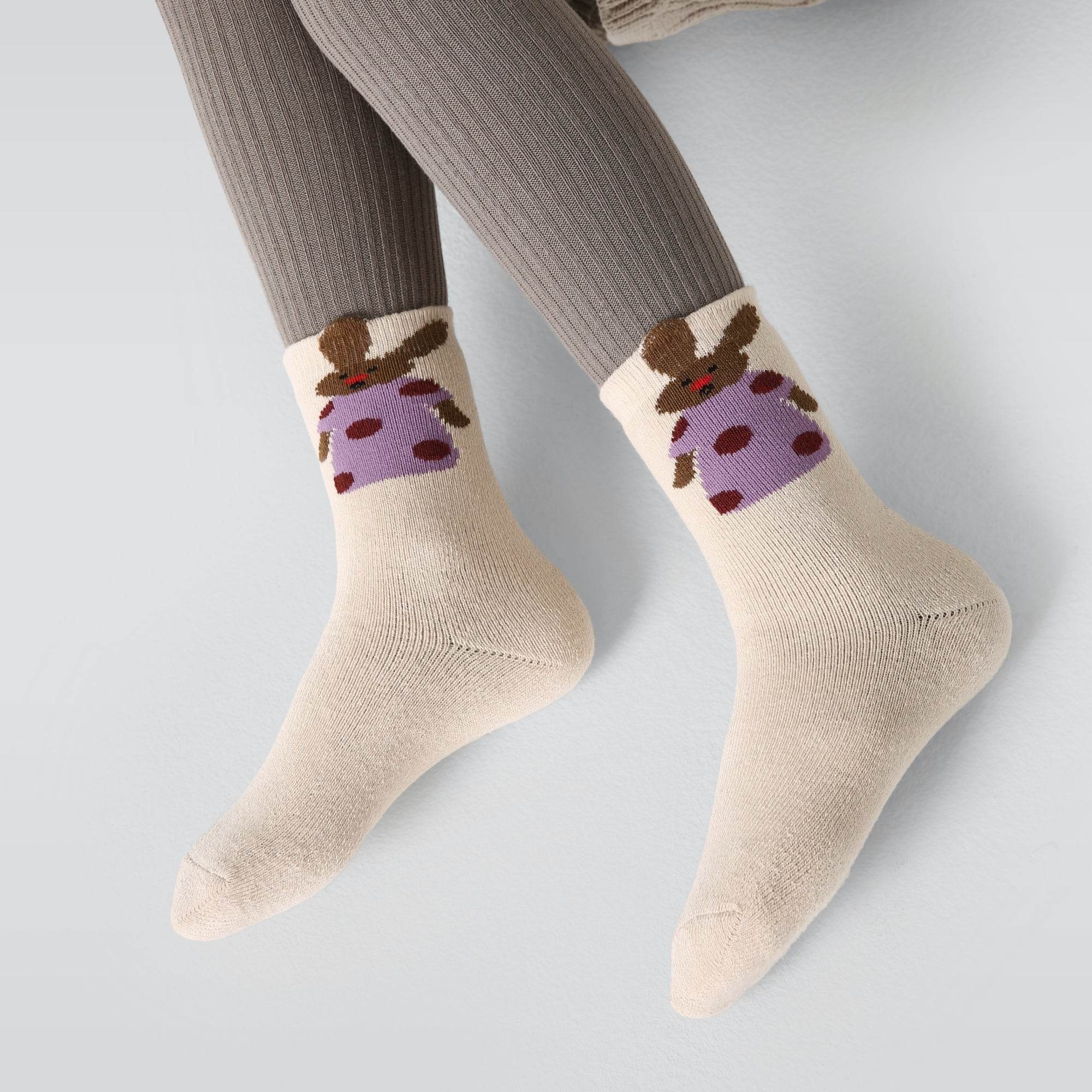 Kid's The Bunny's Wardrobe Socks-5 pack - Weavasocks