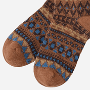 Kid's Fair Isle Crew Socks - 4 Pairs - Weavasocks