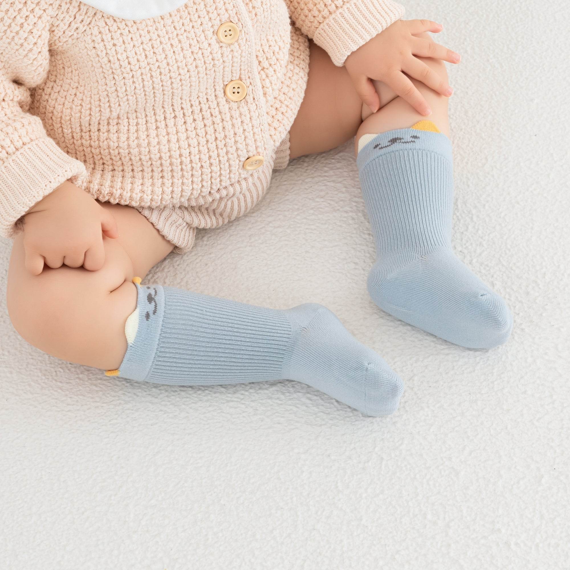 Babies Peekaboo Tab Socks-3 Pack - Weavasocks