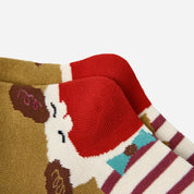 Kid's Sweet Woodland Animal Socks - 5 Pairs