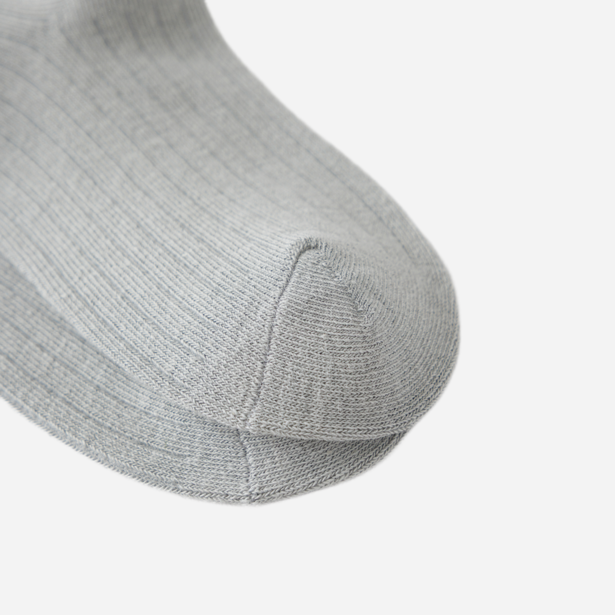 Kid's Tipped Cuff Ribbed Cotton Socks - 5 Pairs