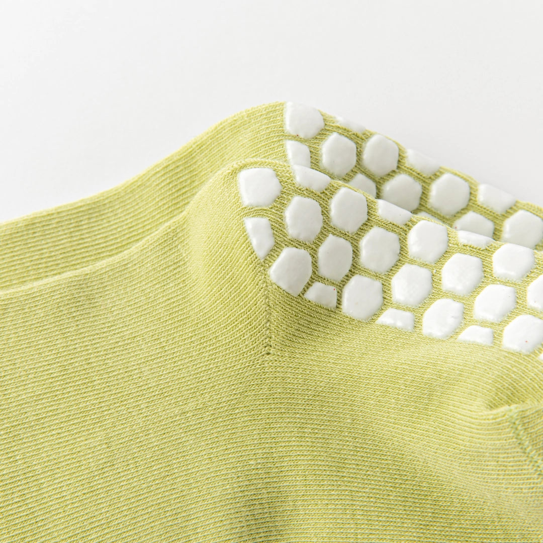 Baby’s Double Anti-Slip Knee Pad Crawling Socks 3-Pack