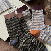 Colorblock Striped Socks