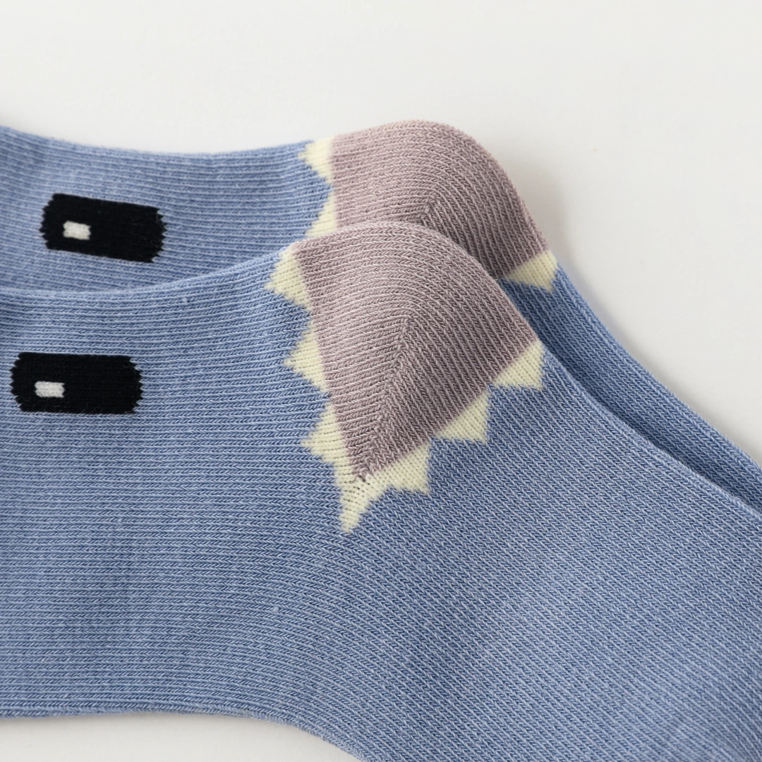Baby’s Ocean Shark & Geometric Socks 4-Pack