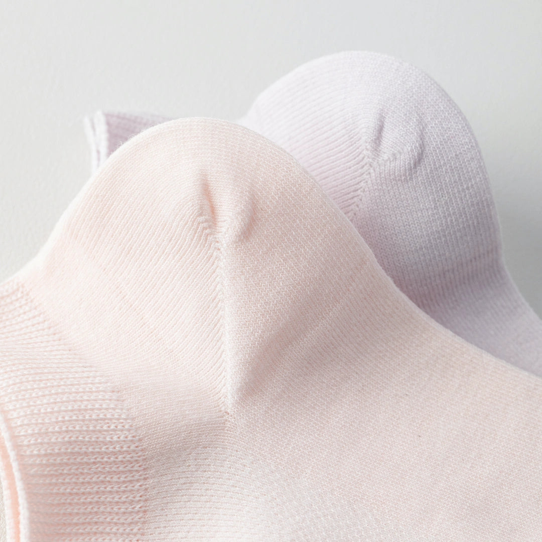 Women's 99% Supima® Cotton Breathable Mesh Low Cut Socks - product photo showing breathable mesh comfort