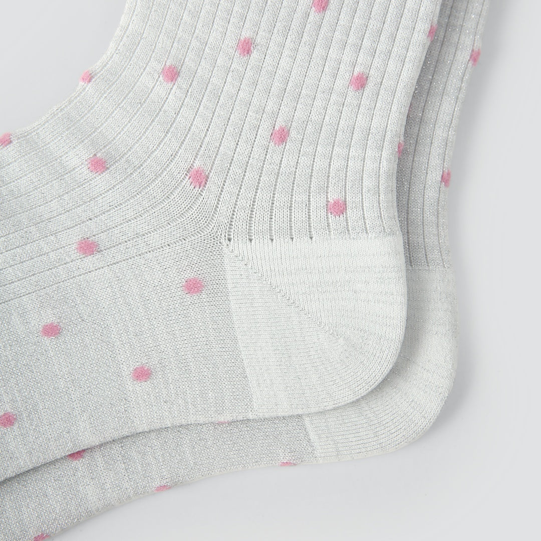 Women's Lurex Shimmer Mesh Crew Socks (3-Pack) - sock set showing breathable mesh comfort