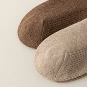 Ribbed Cotton Knee Highs