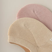 Kids & Petite Women's 95% Cotton Seamless No-Show Socks - sock set showing soft cotton comfort