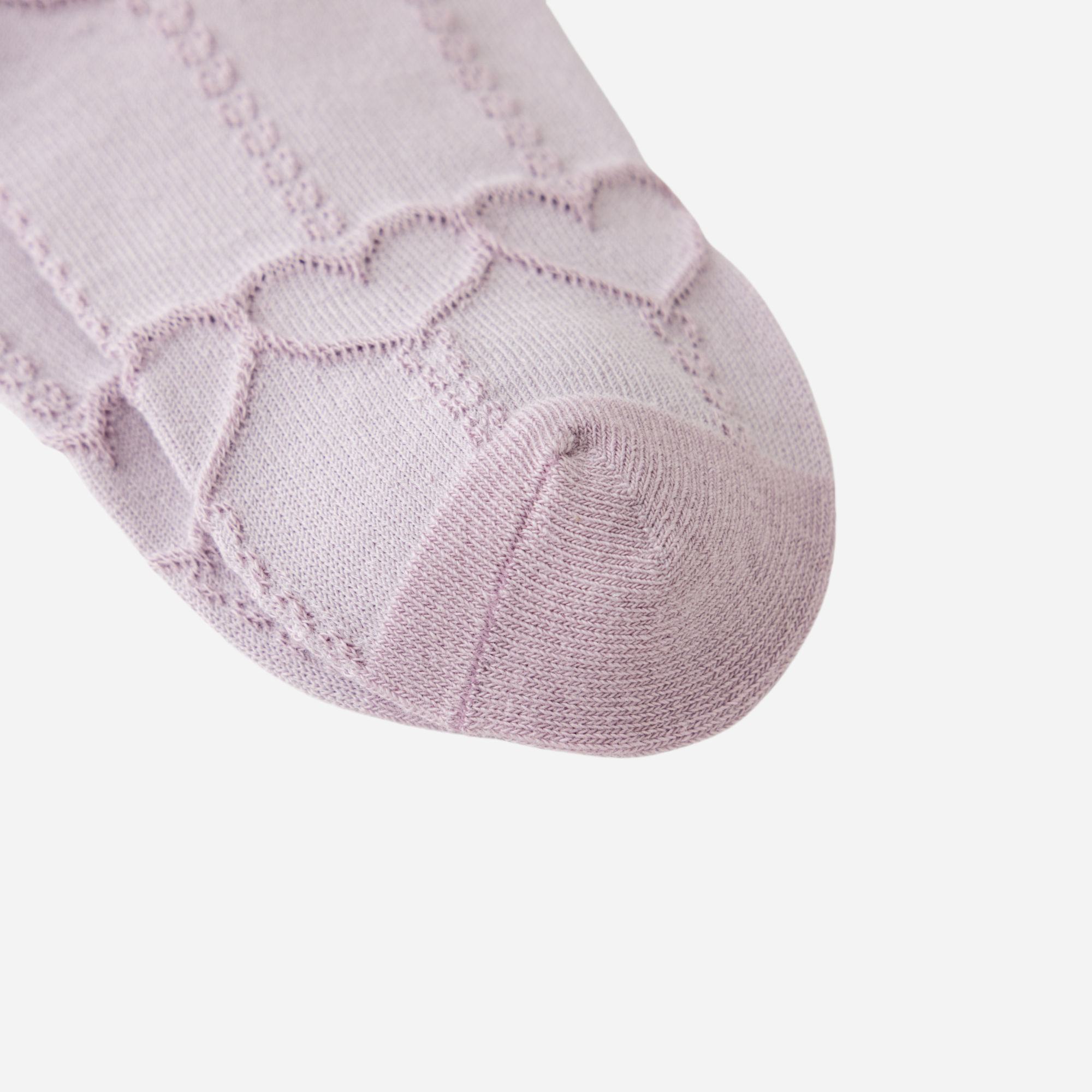 Kid's Pastel Knit Crew Socks - 5 Pairs