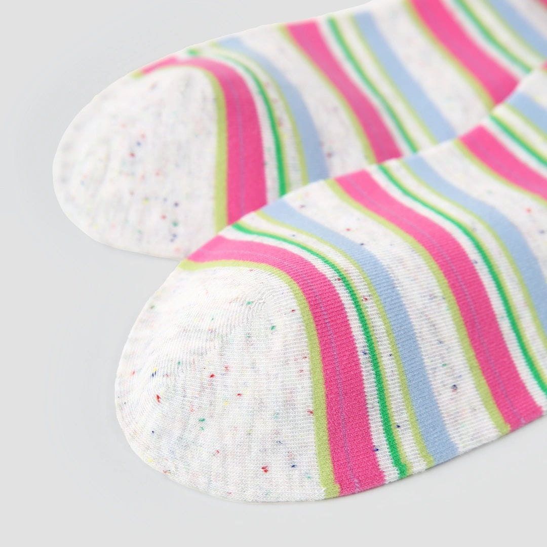 Chromatic Vision 3D Textured Ankle Socks 3-Pack