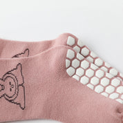 Cozy Winter Non-Slip Floor Socks 4-Pack