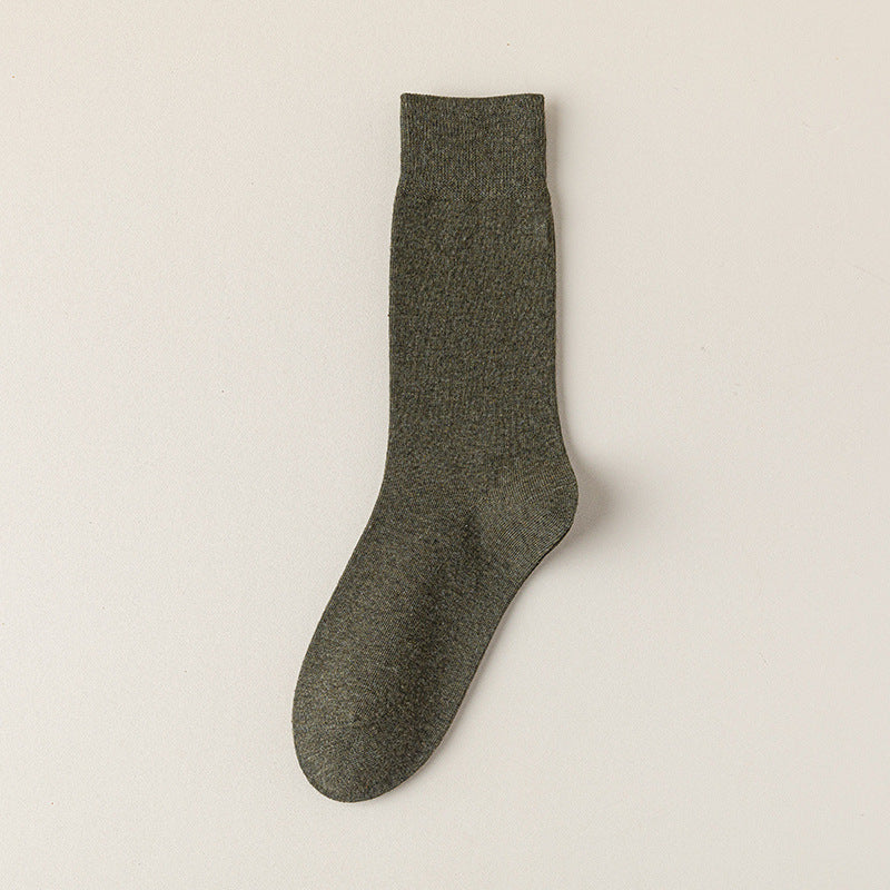 Vintage Heather Cotton Crew