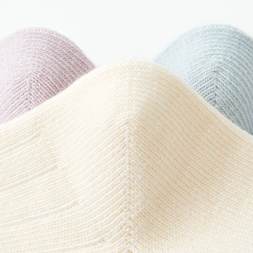 97% Cotton Ribbed Crew Socks 5-Pack