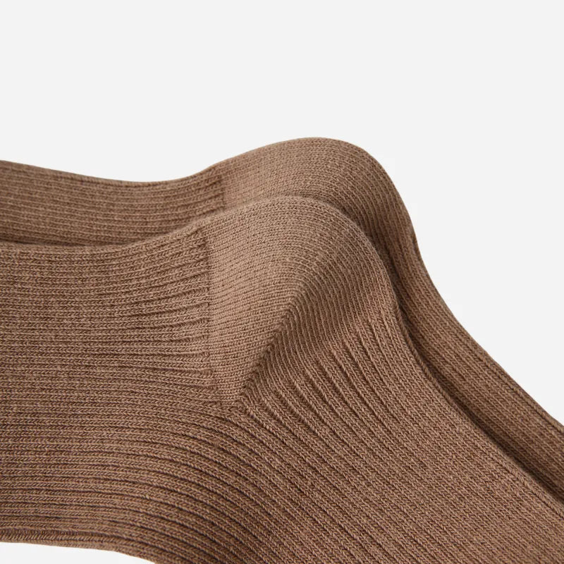 Kid's Sweet Earthy Ribbed Socks - 3 Pairs