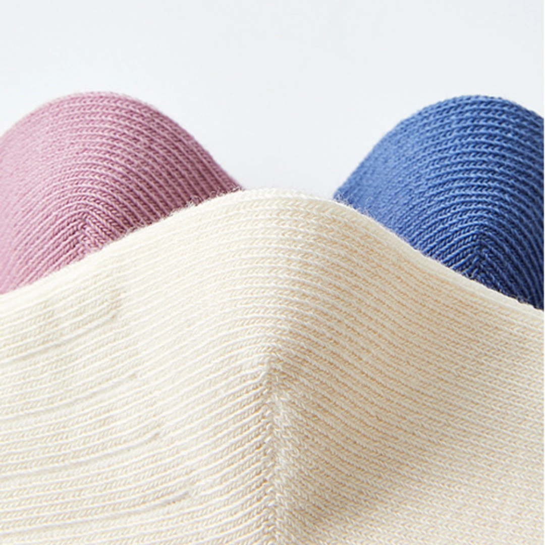 Kid‘s Retro Color-Block 97.1% Cotton Crew 5-Pack