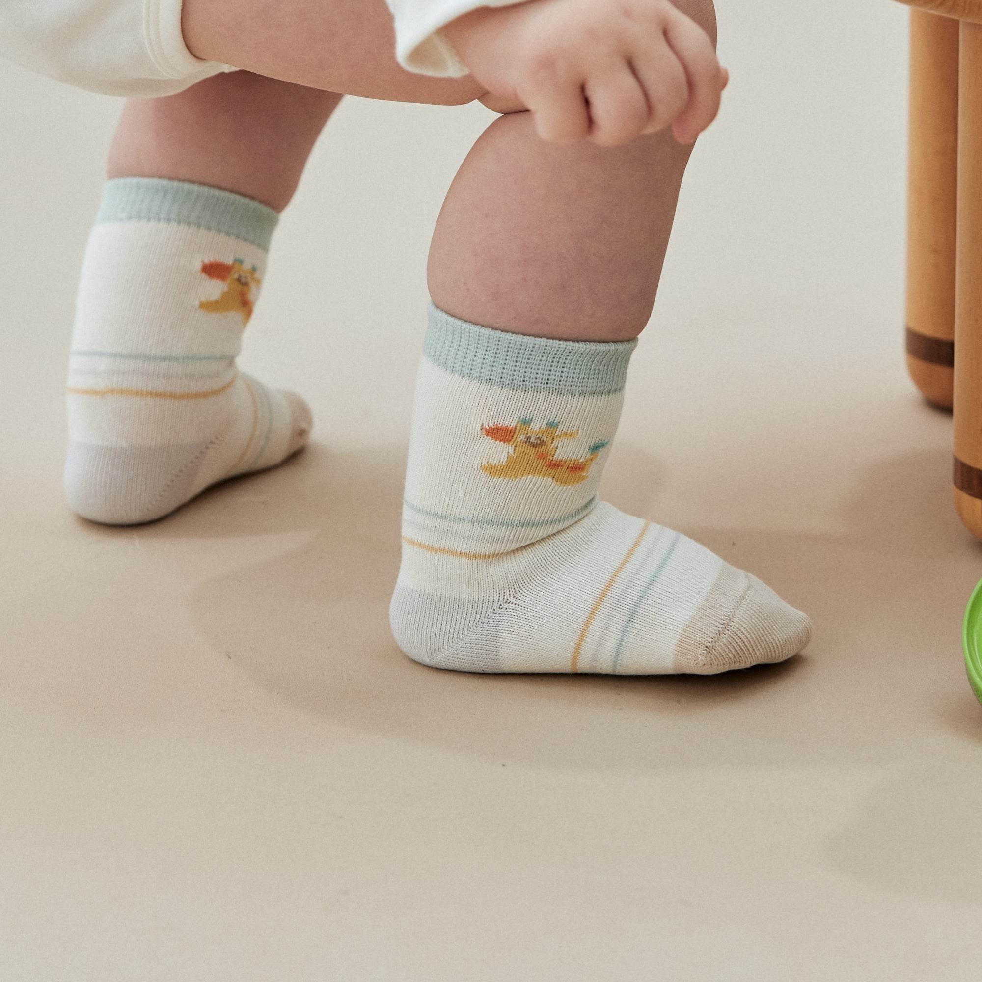 Babies The Circus Crew Socks-4 pack - Weavasocks