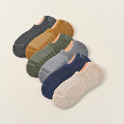 Men's 92% Cotton Cushioned Invisible Socks