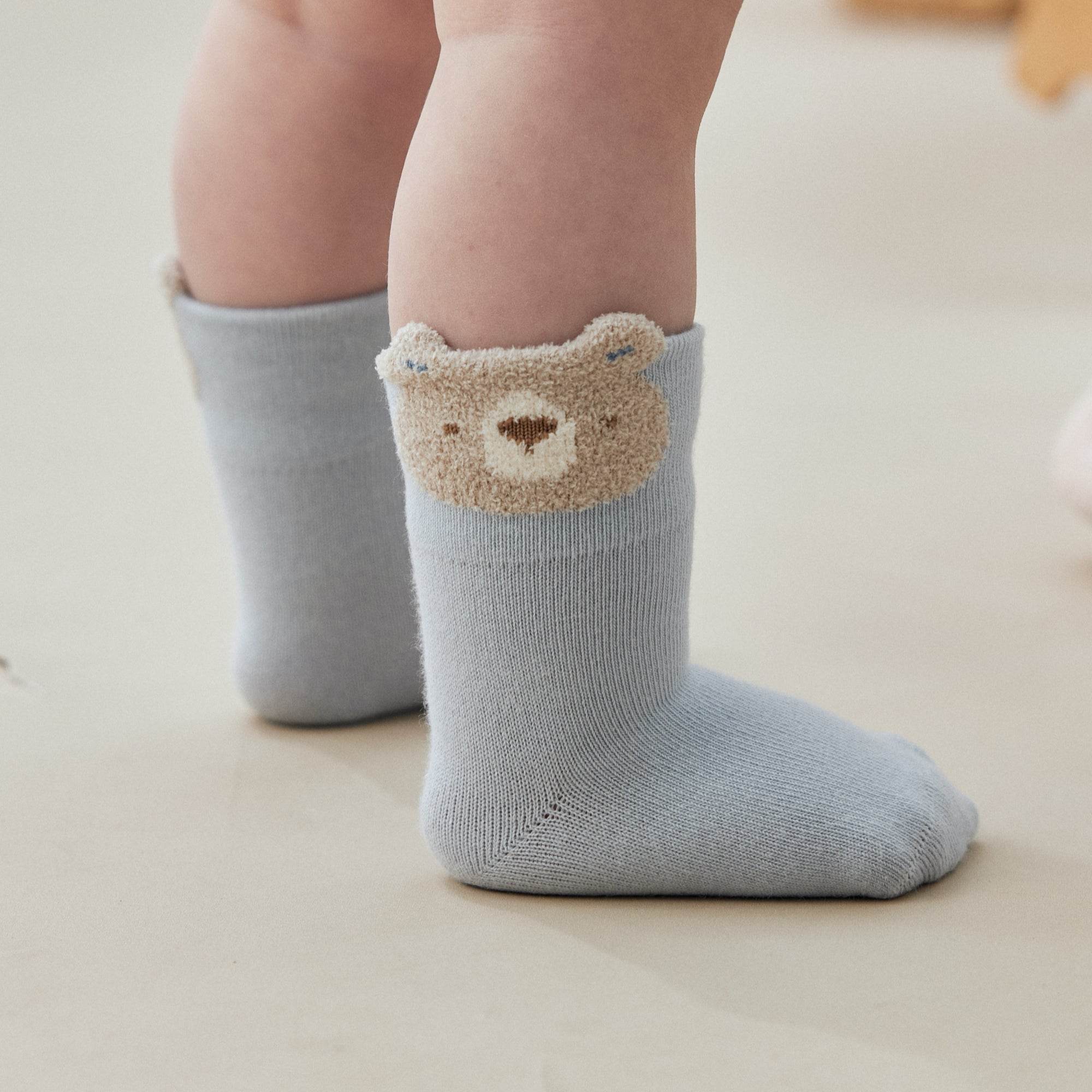 Babies' Cuddle Buddies Ankle Socks-3 Pack - Weavasocks