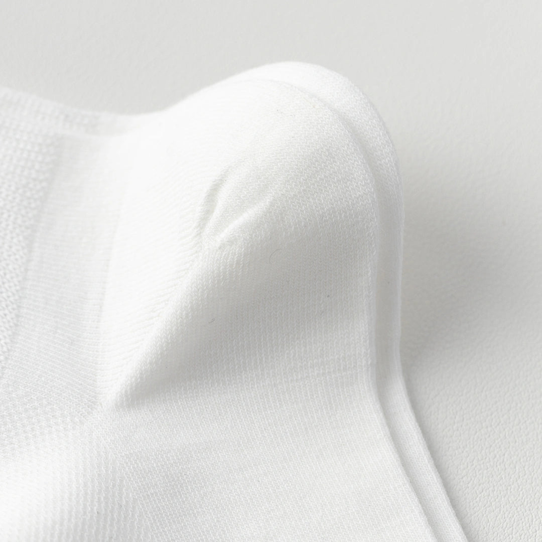 Men's 99% Supima® Cotton Breathable Mesh Low Cut Socks - product photo showing breathable mesh comfort