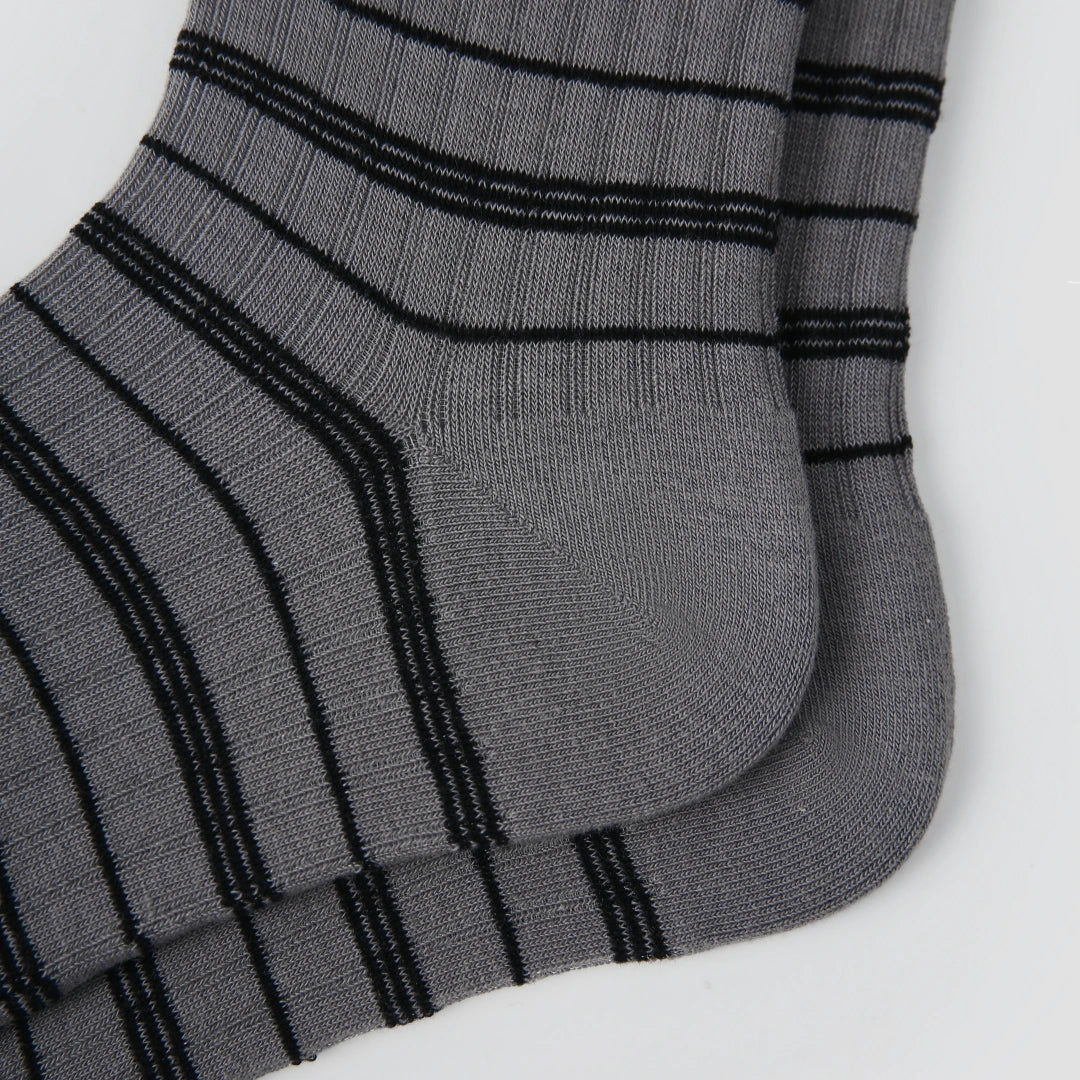 Women's Metallic Shimmer Mesh Crew Socks (3-Pack) - sock set showing breathable mesh comfort