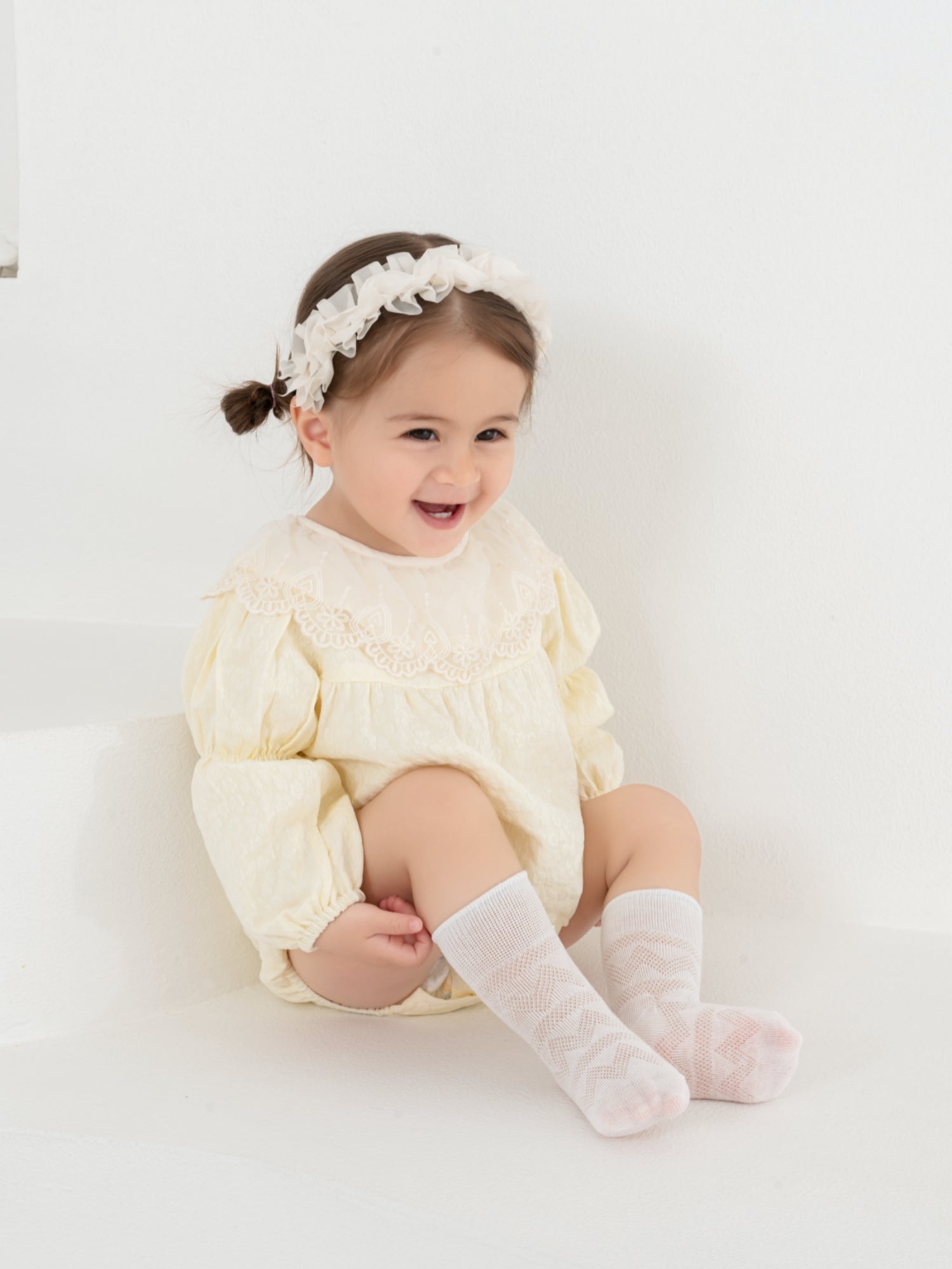Babies' Ultra-Breathable Mesh Crew Socks-5 Pack