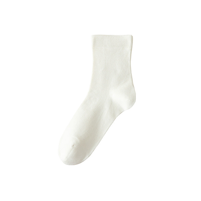 Smooth Knit Cotton Crew