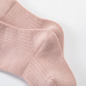 Baby’s Minimalist Line Art Ribbed Socks 4-Pack