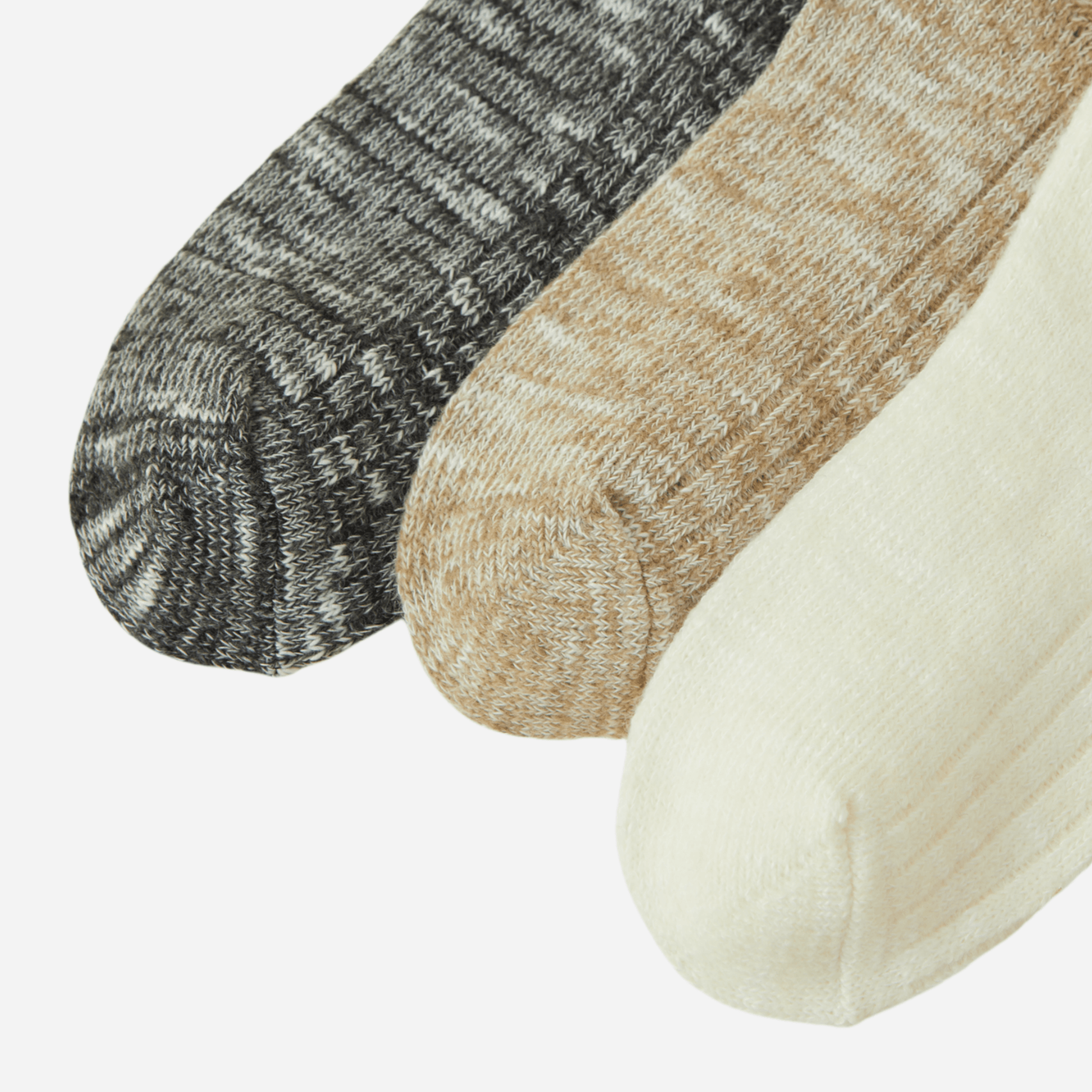 Women's Luxe Merino-Silk Ribbed Socks  - Single Pair
