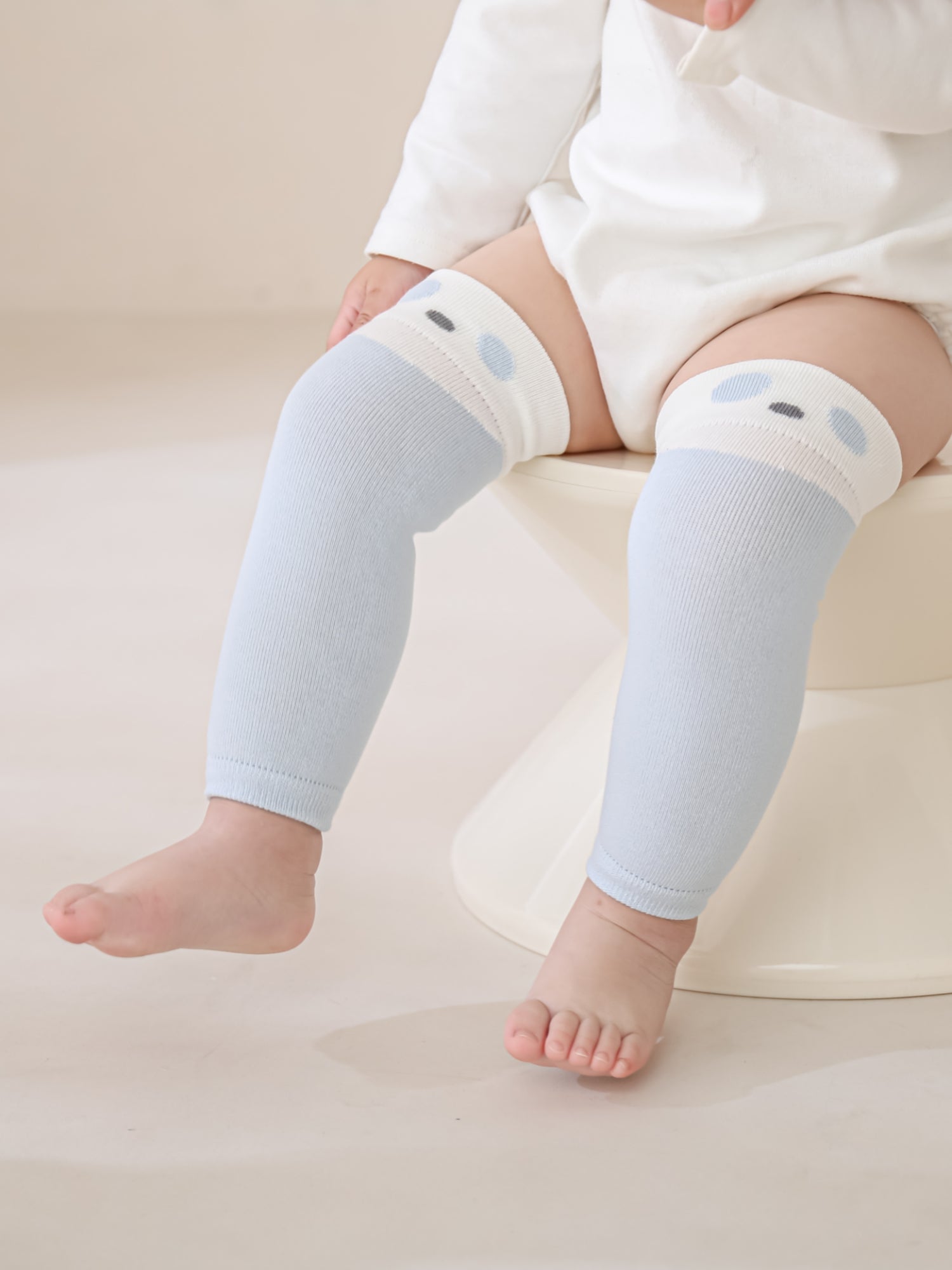 Babies' Sunshine & Sprouts Knee Guard Socks-3 Pack
