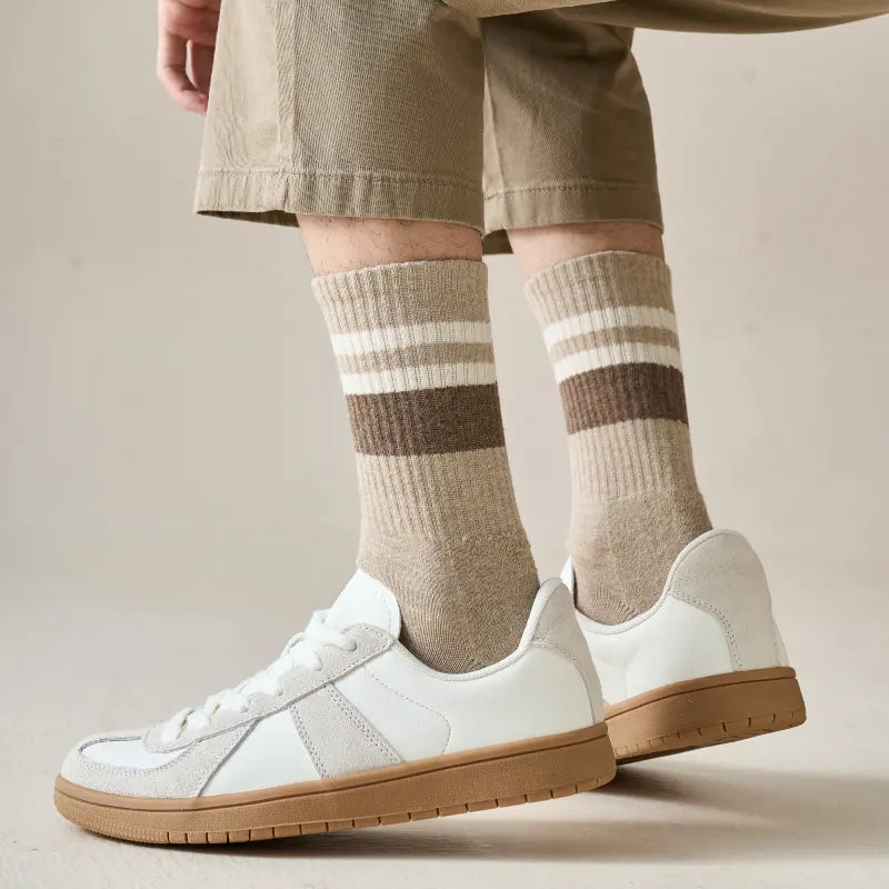 Men's Retro Sport Pima Crew Socks